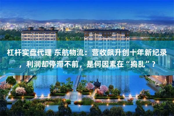 杠杆实盘代理 东航物流：营收飙升创十年新纪录，利润却停滞不前，是何因素在“捣乱”？