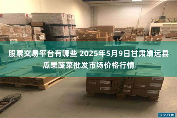 股票交易平台有哪些 2025年5月9日甘肃靖远县瓜果蔬菜批发市场价格行情